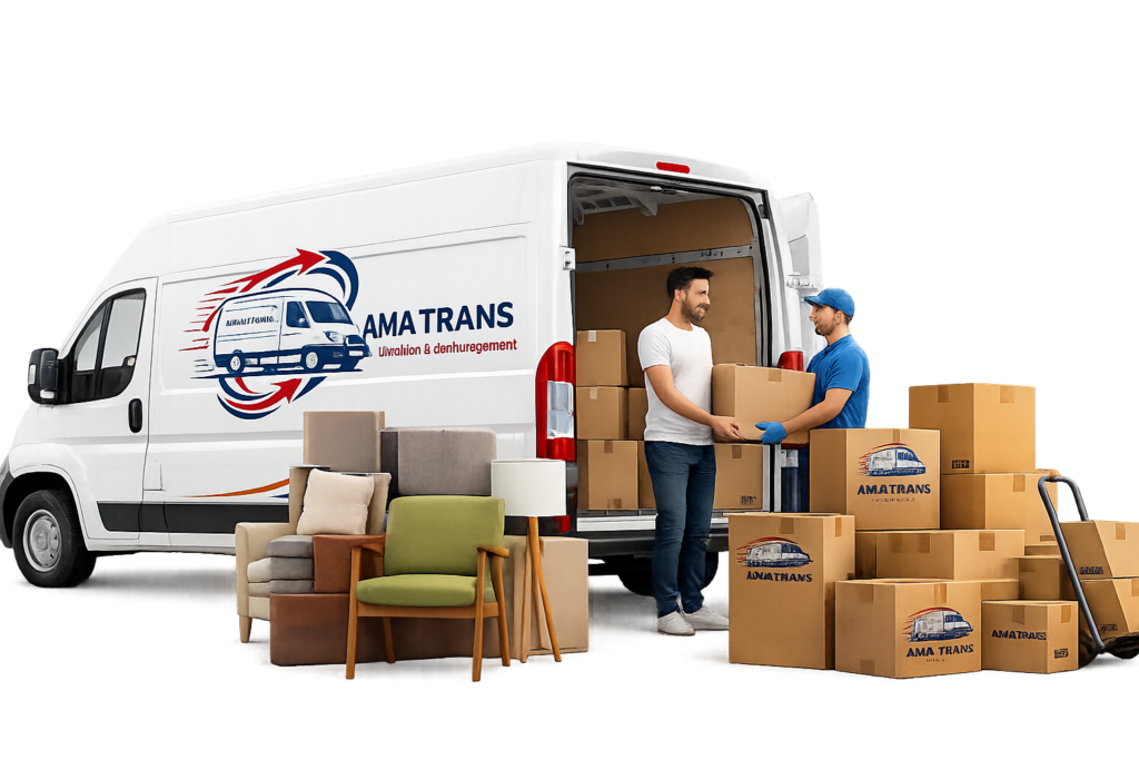 DÉMÉNAGEMENT & LIVRAISON RAPIDE – AMA TRANS